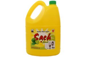 Nước rửa chén NET sạch hương chanh 4kg