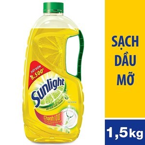 Nước Rửa Chén Sunlight Chanh Dạng Chai 1.5kg