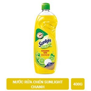 Nước Rửa Chén Sunlight Chanh Dạng Chai 400ml