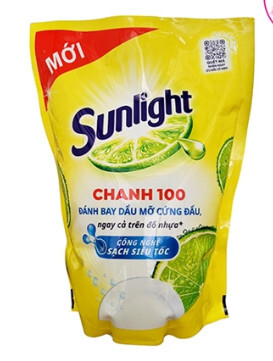 Nước Rửa Chén Sunlight Chanh Dạng Túi 1.4kg