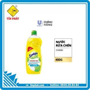 Nước Rửa Chén Sunlight Chanh Dạng Chai 400ml