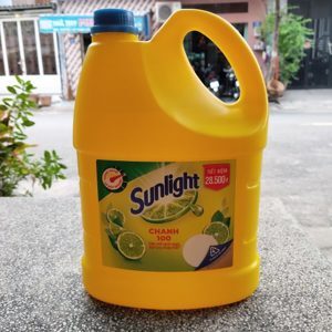 Nước Rửa Chén Sunlight Chanh Dạng Chai 3.8kg