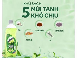 Nước Rửa Chén Sunlight Trà Xanh Dạng Chai 400ml
