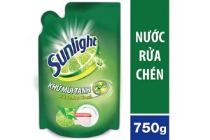 Nước Rửa Chén Sunlight Trà Xanh Dạng Túi 750ml