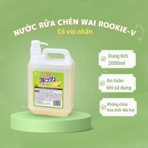 Nước rửa chén Wai Rookie V nhà bếp - 4 lít