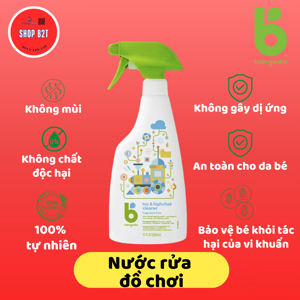 Nuớc rửa đồ chơi Babyganics 502ml