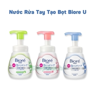 Nước rửa tay bọt tuyết Biore