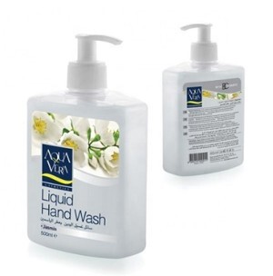 Nước rửa tay dưỡng chất hoa nhài AQUAVERA - 500ml