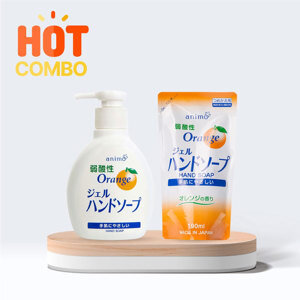 Nước rửa tay hương cam Animo dạng túi 190ml