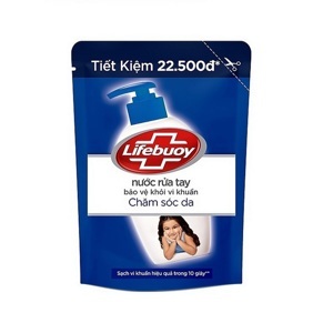 Nước rửa tay Lifebuoy chăm sóc da - túi 450g