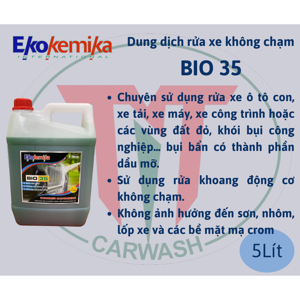 Nước rửa xe không chạm bio35 5l