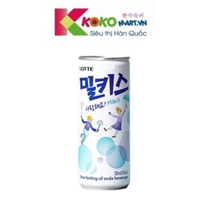 Nước soda Milkis Lotte - 250 ml