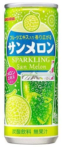 Nước soda Sangaria Sparkling vị dưa lưới