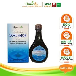 Nước súc miệng cai thuốc lá Boni-Smok 250ml