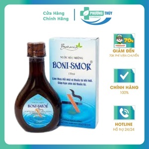 Nước súc miệng cai thuốc lá Boni-Smok 250ml