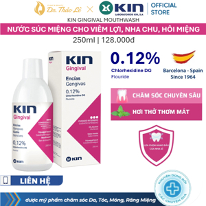 Nước súc miệng kin gingival mouthwash