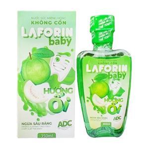 Nước súc miệng Laforin Baby – NSM hương đào và ổi cho trẻ