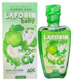 Nước súc miệng Laforin Baby – NSM hương đào và ổi cho trẻ