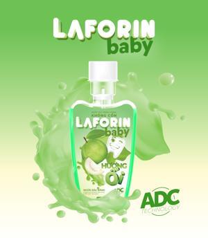 Nước súc miệng Laforin Baby – NSM hương đào và ổi cho trẻ