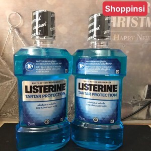 Nước súc miệng Listerine Tartar Protection 750ml