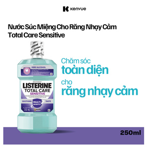 Nước Súc Miệng Sát Khuẩn Listerine Total Care (250ml)