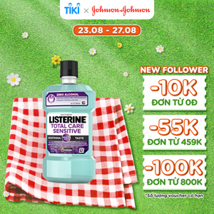 Nước Súc Miệng Sát Khuẩn Listerine Total Care (250ml)