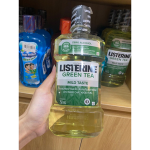 Nước Súc Miệng Trà Xanh Listerine Natural Green Tea (750ml)