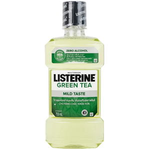 Nước Súc Miệng Trà Xanh Listerine Natural Green Tea (750ml)