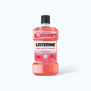 Nước súc miệng trẻ em Listerine Kids Mouthwash 250Ml