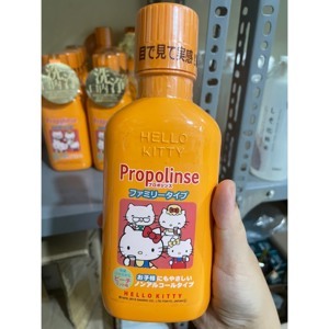 Nước súc miệng trẻ em Propolinse Hello Kitty 400ml