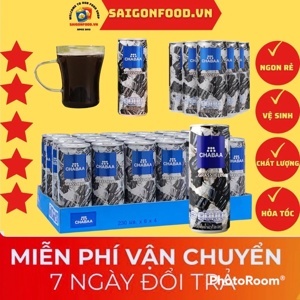 Nước sương sáo Chabaa Thái lan 230ml - Thùng 24 lon