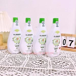 Nước tắm gội thảo dược organnic Dr.papie chai 230ml (0-3 tuổi)