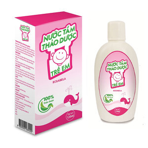 Nước tắm thảo dược trẻ em Rosabela 120ml