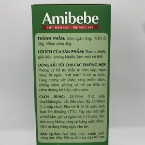 Nước tắm trẻ em Amibebe 250ml