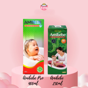 Nước tắm trẻ em Amibebe 250ml