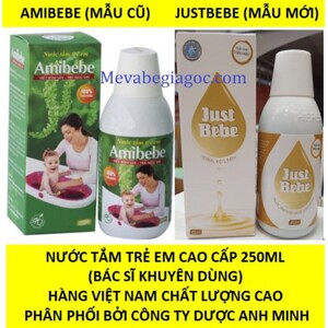 Nước tắm trẻ em Amibebe 250ml