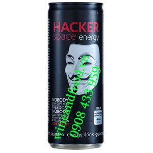 Nước tăng lực Hacker Space Blue Razz 250ml