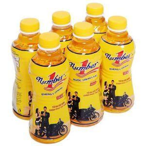 Nước tăng lực Number1 - Lốc 6 chai 330ml