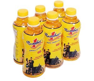 Nước tăng lực Number1 - Lốc 6 chai 330ml