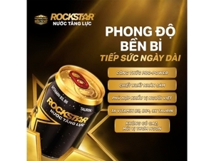 Nước tăng lực Rockstar lon 250ml