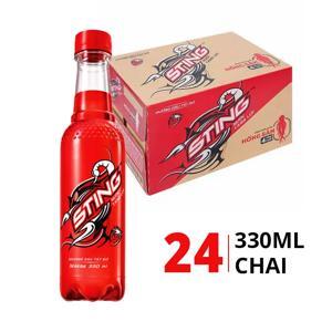 Nước tăng lực Sting dâu đỏ - Lốc 6 chai 330ml