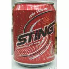 Nước tăng lực Sting lon đỏ 330ml