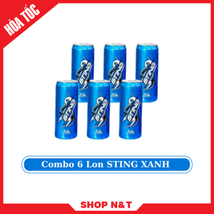 Nước tăng lực Sting vàng - Thùng 24 lon 330ml