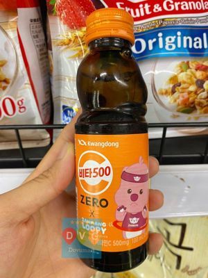 Nước tăng lực Vita 500 Kwangdong - chai 100 ml