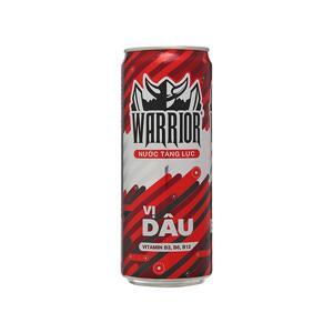 Nước tăng lực Warrior hương dâu - lon 325ml