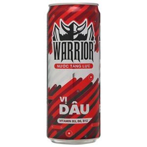 Nước tăng lực Warrior hương dâu - lon 325ml