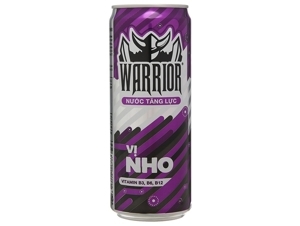 Nước tăng lực Warrior hương nho - 330ml