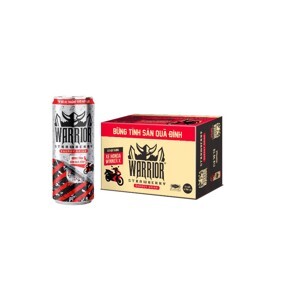 Nước tăng lực Warrior Strawberry 325ml (Thùng 24 lon)