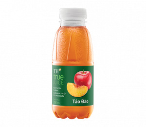 Nước táo đào TH True Juice chai 350ml