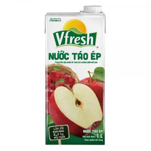 Nước táo ép Vfresh hộp 1L